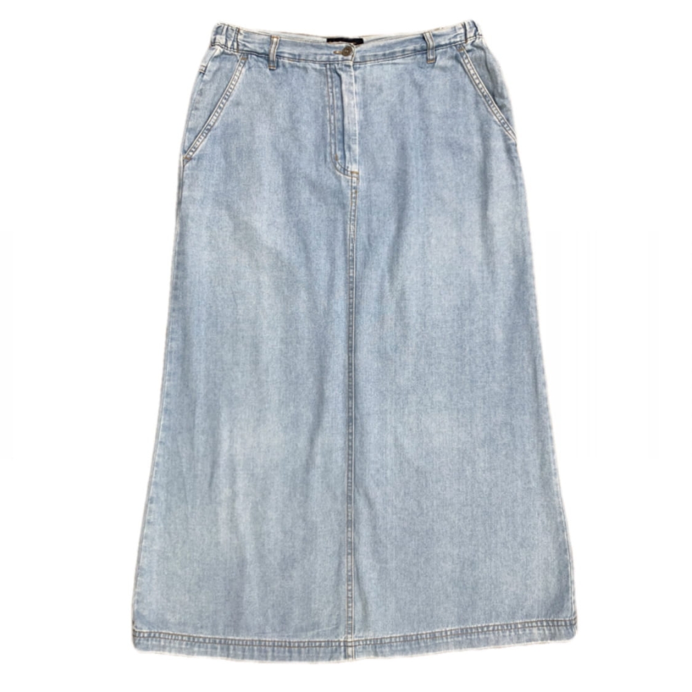 Jeansowa spódnica midi M/L