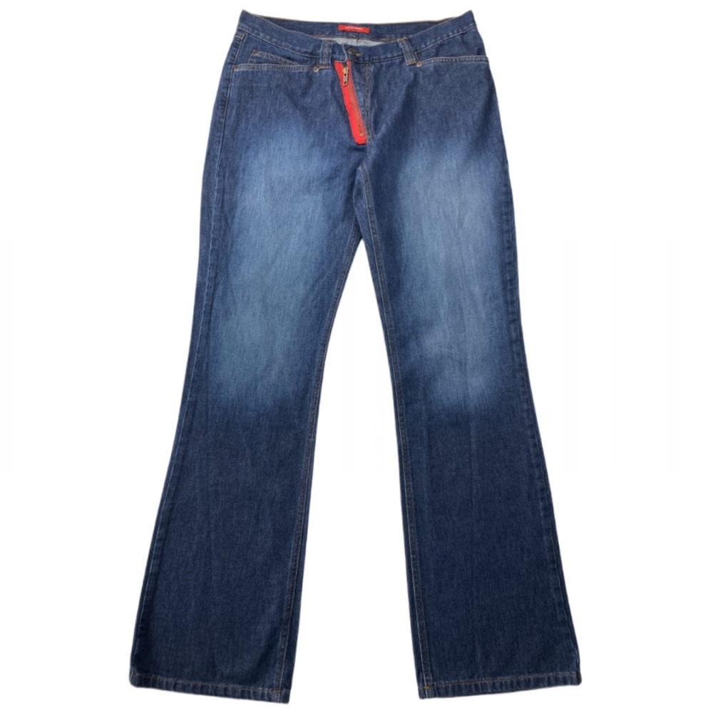 Szerokie spodnie jeansowe M/L