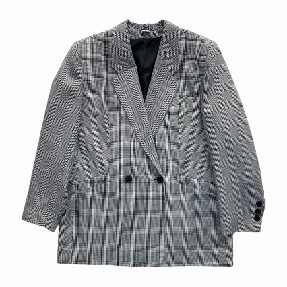 Marynarka w kratę oversize M-XL