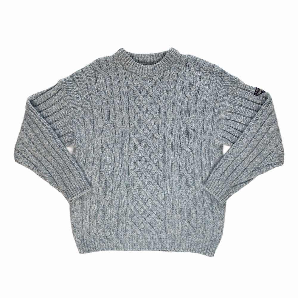 Gruby pleciony sweter męskie XL 