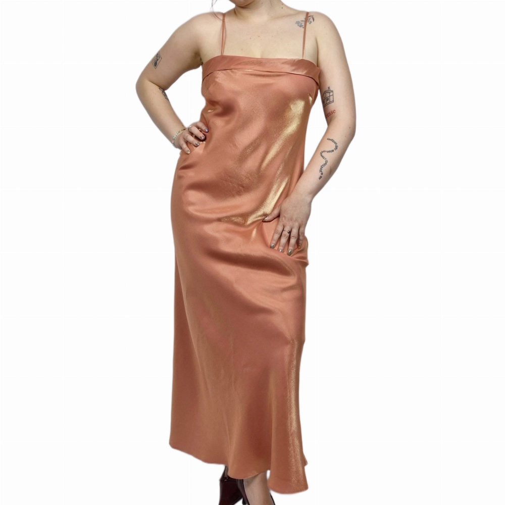 Błyszcząca suknia maxi L/XL