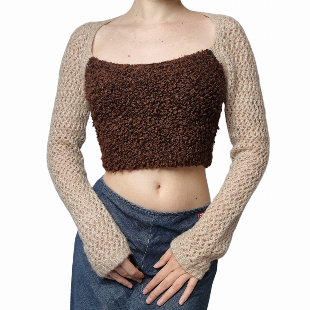 Krótki sweter XS-M