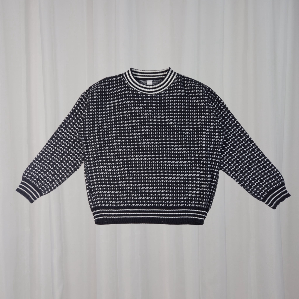 Sweter crewneck męskie XL