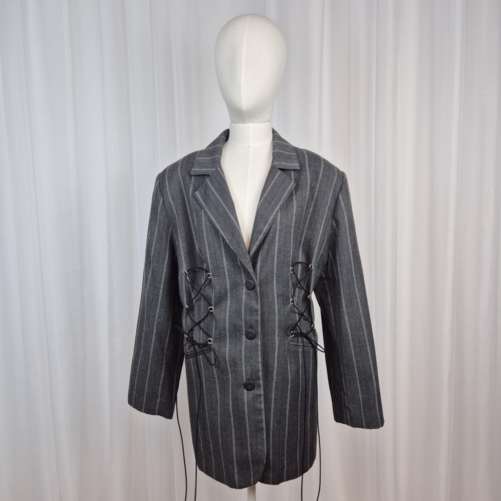Boss Bitch Blazer XL marynarka gorsetowa upcycling