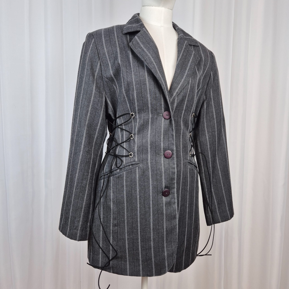Boss Bitch Blazer M-L marynarka gorsetowa upcycling