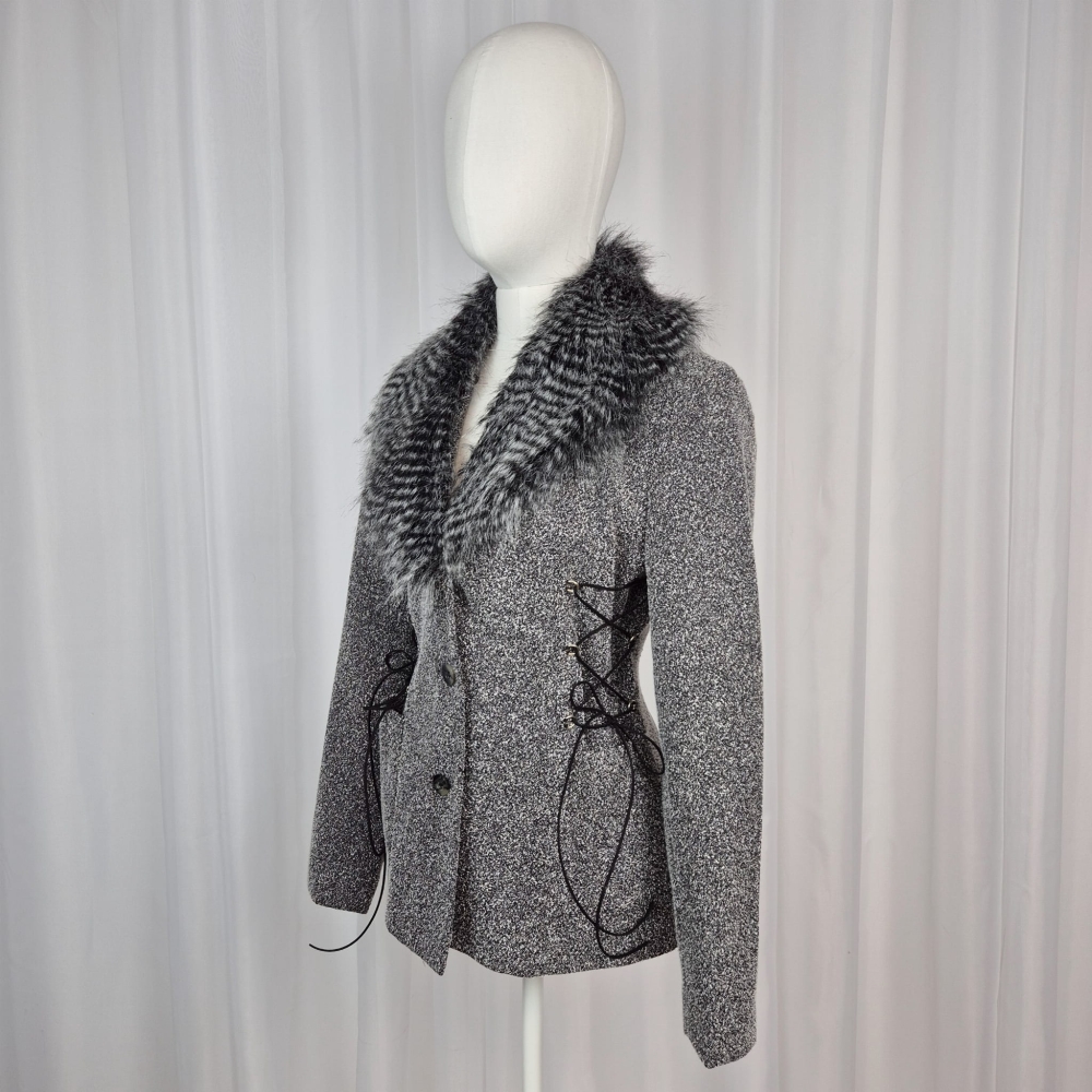 Boss Bitch Blazer M/L marynarka gorsetowa upcycling