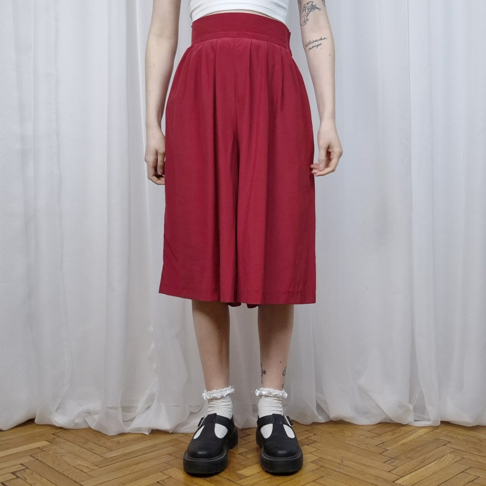 Luźne szorty kuloty 80s M-L