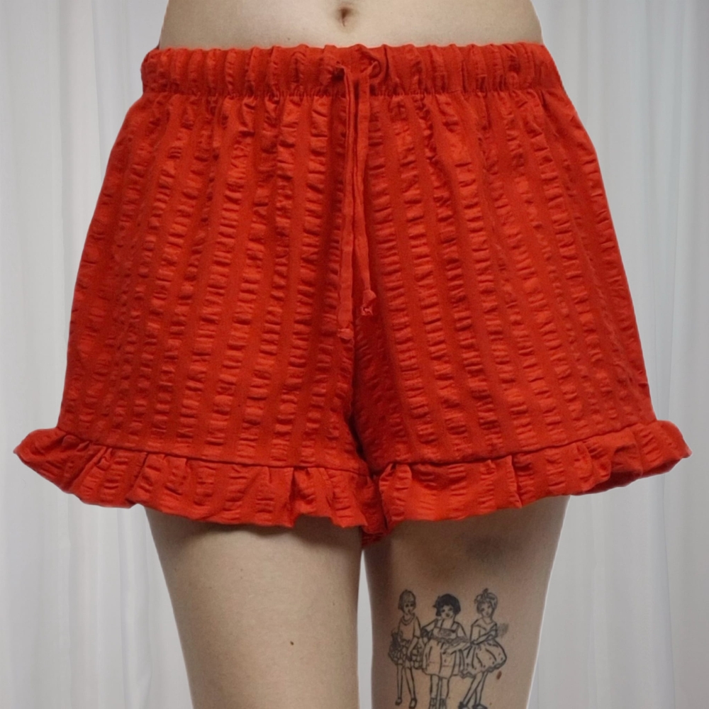 Szorty Picnic Shorts 100% bawełna upcycling XS/S