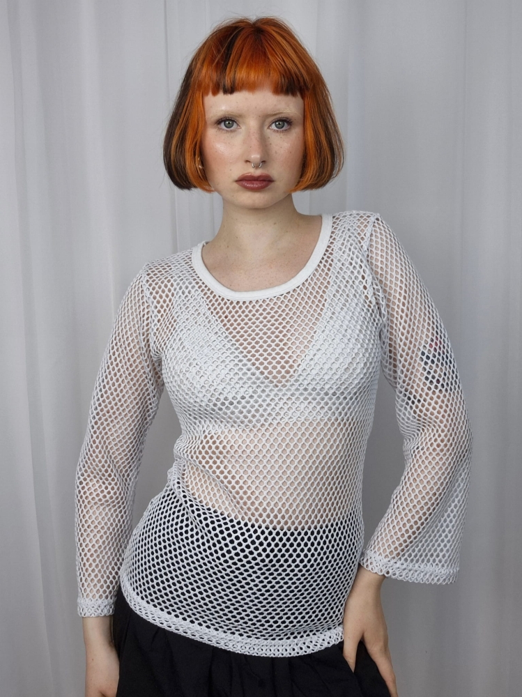 Ażurowy top XS-S