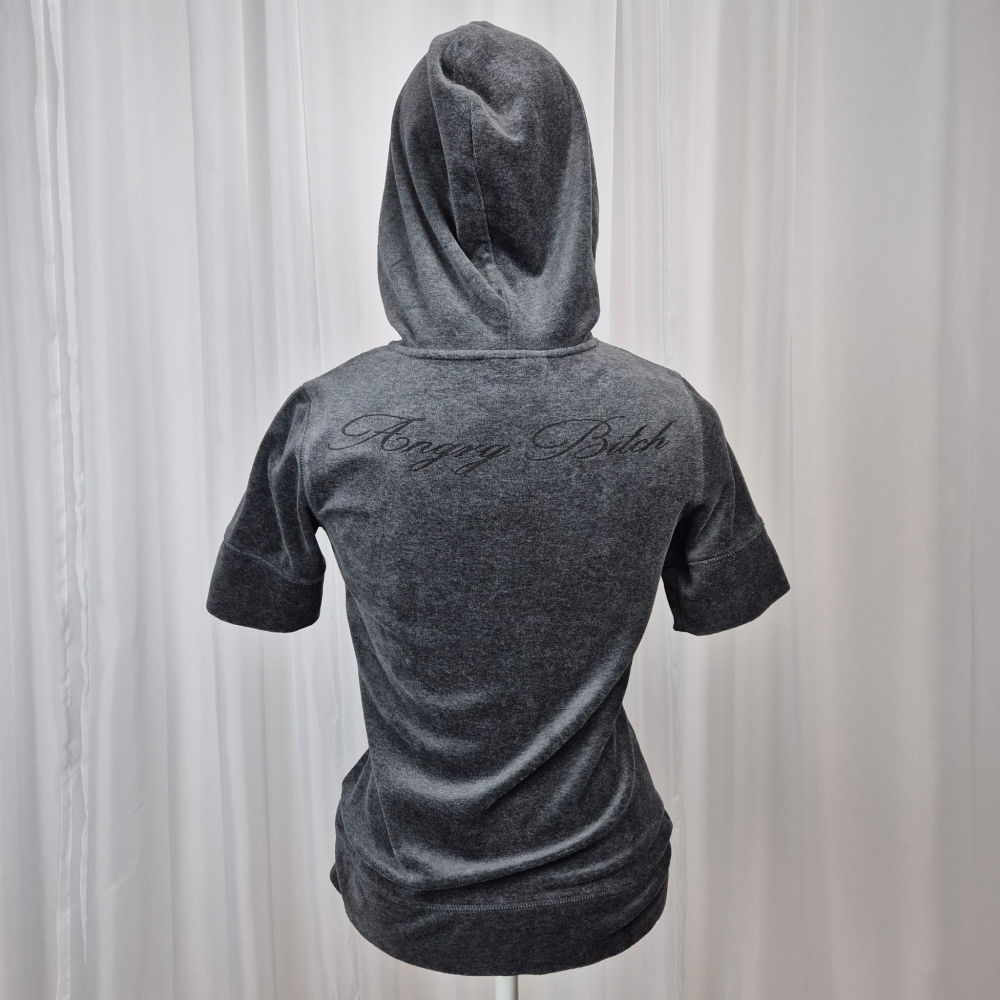 Welurowa bluza Angry Bitch XS-S