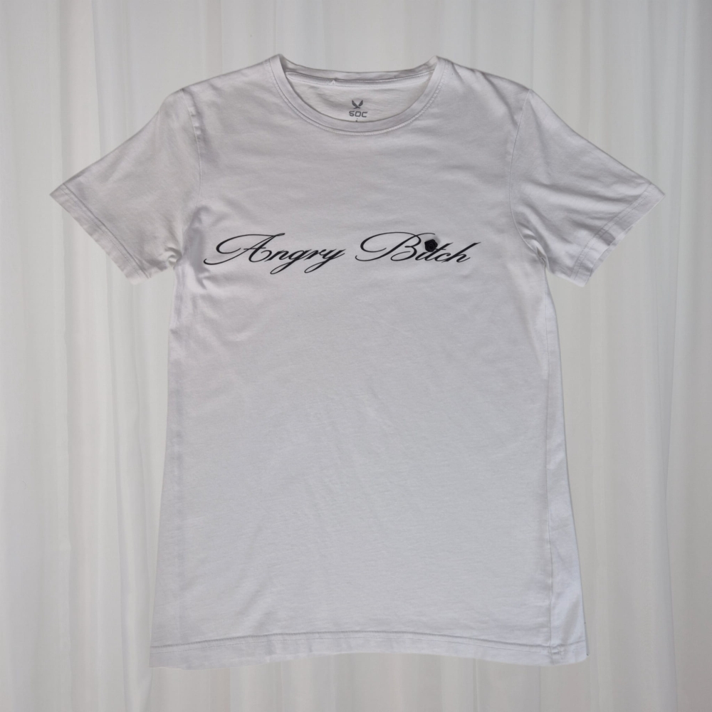 T-shirt Angry Bitch XS