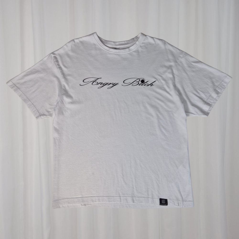 T-shirt Angry Bitch L/XL