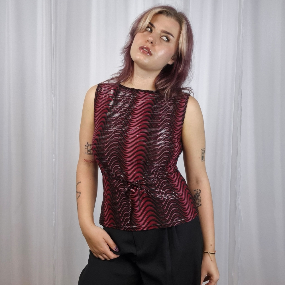 Top bez rękawów M/L