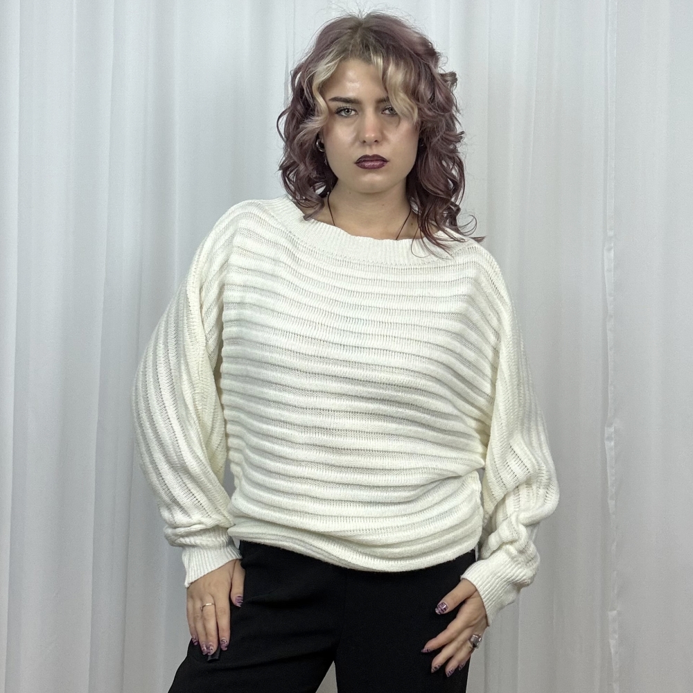 Sweter nietoperz M-L
