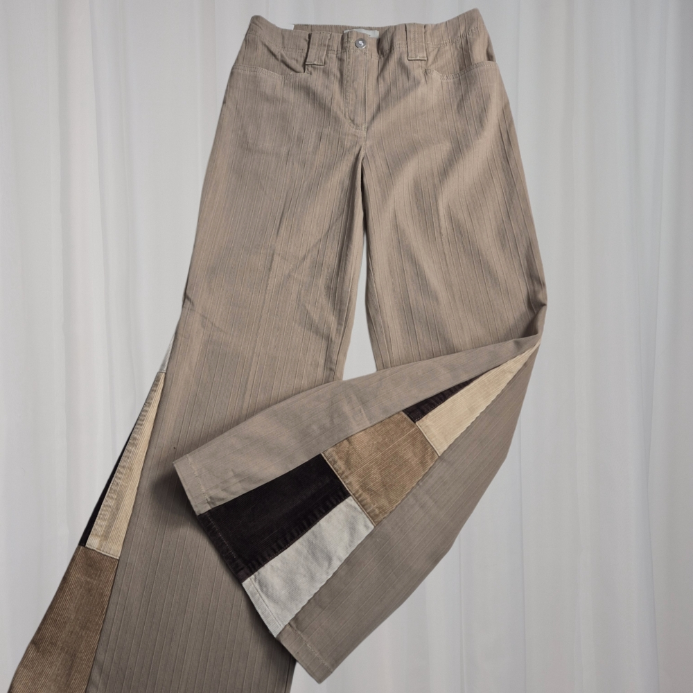 Nowe patchworkowe dzwony upcycling M
