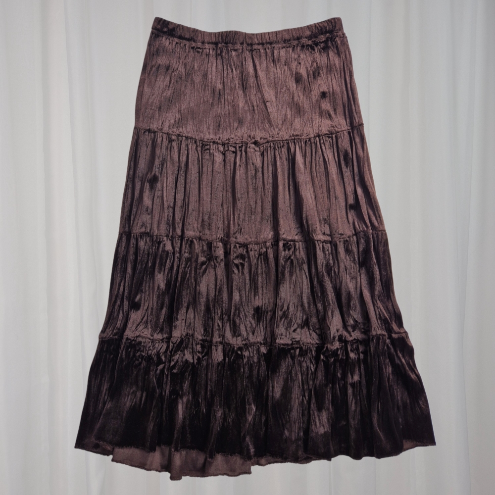 Welurowa spódnica boho S/M