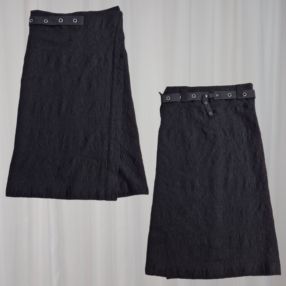 Spódnica z nitami premium M/L upcycling