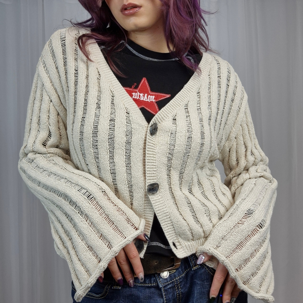 Ażurowy kardigan M-XL