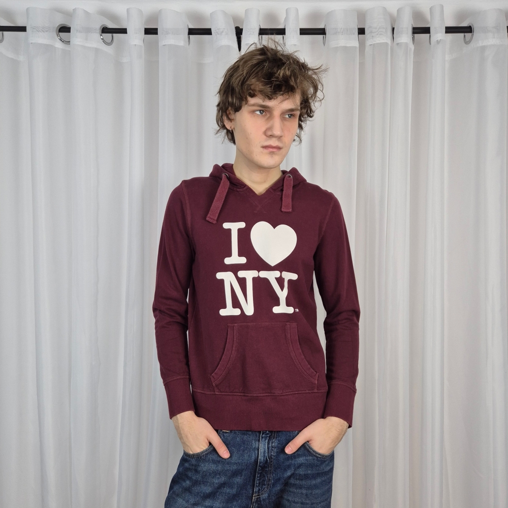 Bluza z nadrukiem I <3 NY męskie M