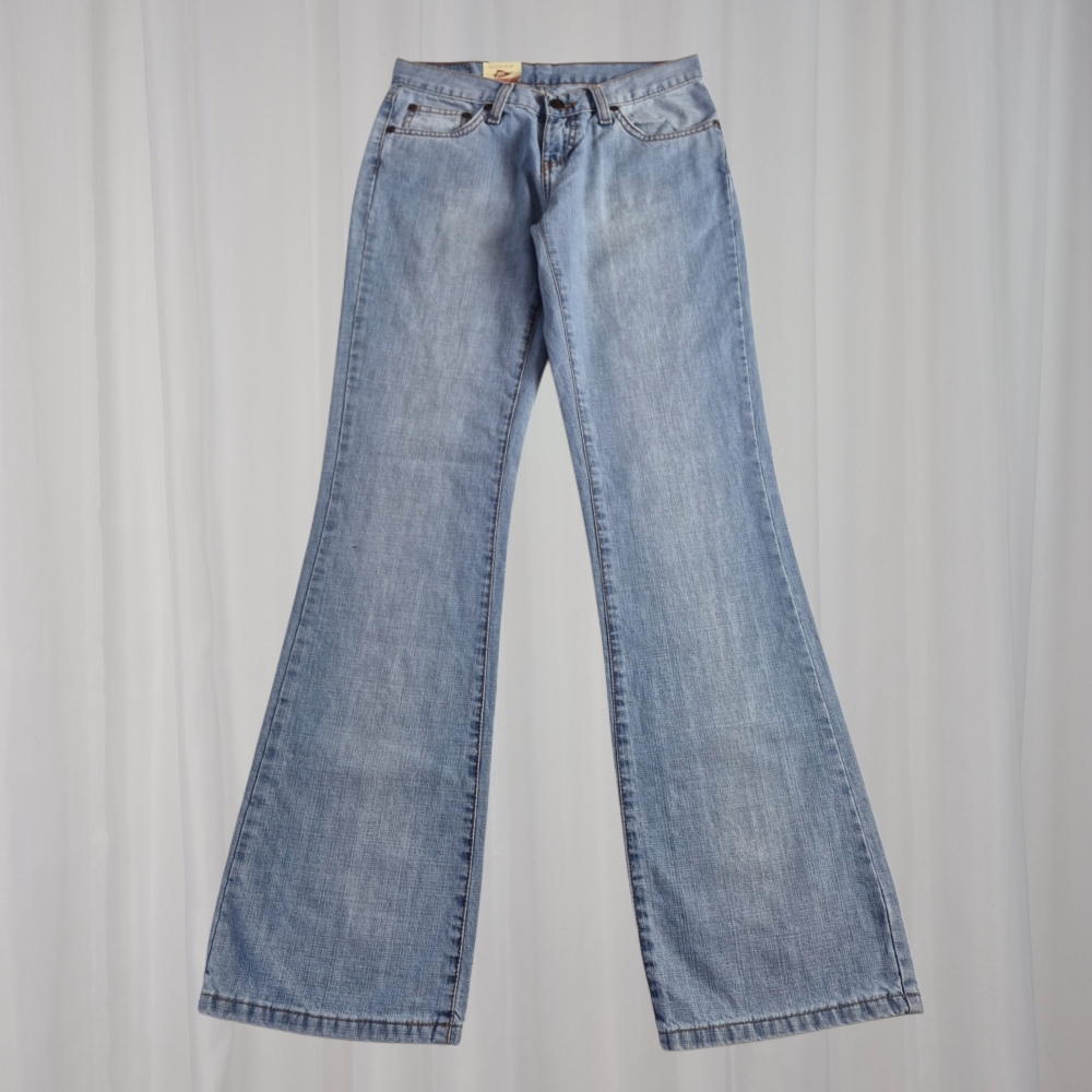 Nowe jeansowe dzwony XS