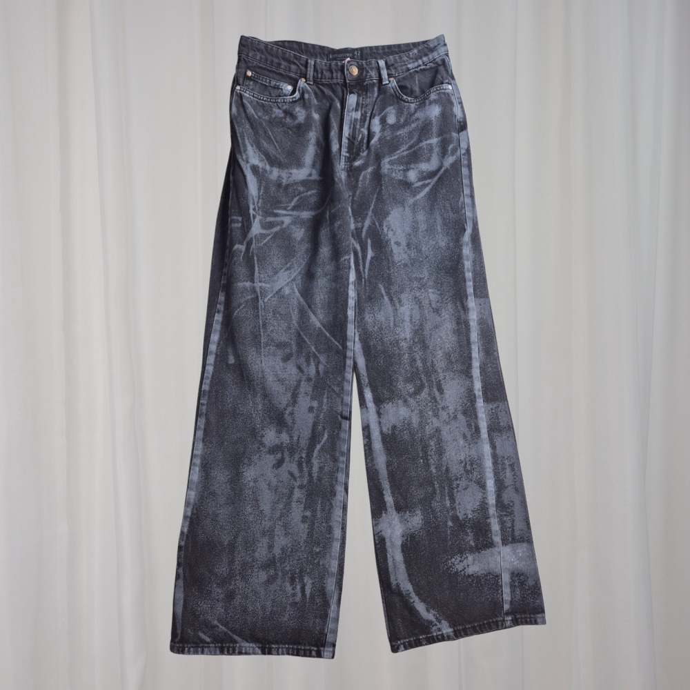 Ember Jeans spodnie baggy M/L
