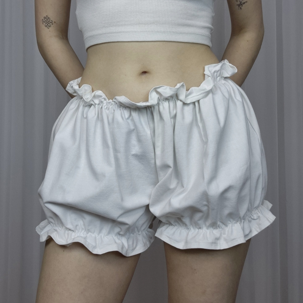 Bambi shorts 100% bawełna upcycling S/M - dostępne od ręki