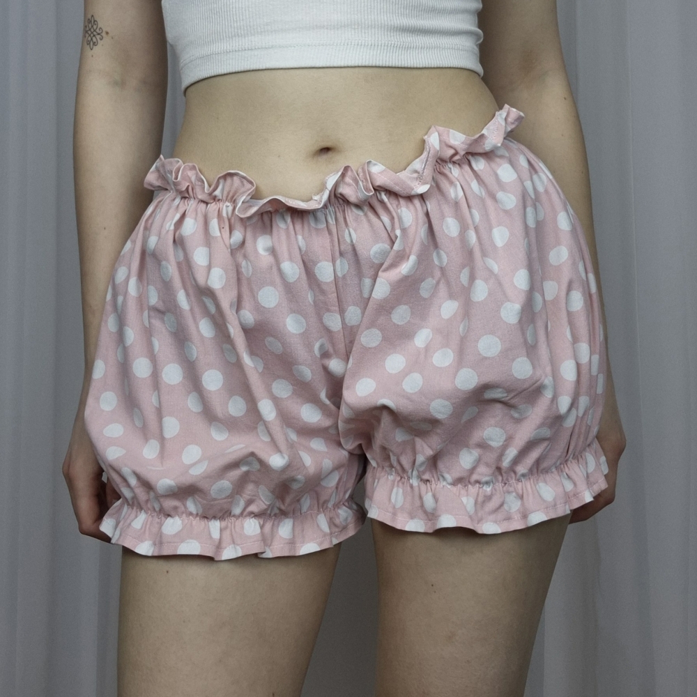 Bambi shorts 100% bawełna upcycling S/M - dostępne od ręki