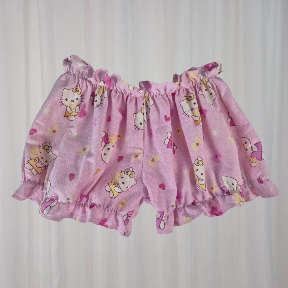 Bambi shorts 100% bawełna upcycling S/M - dostępne od ręki