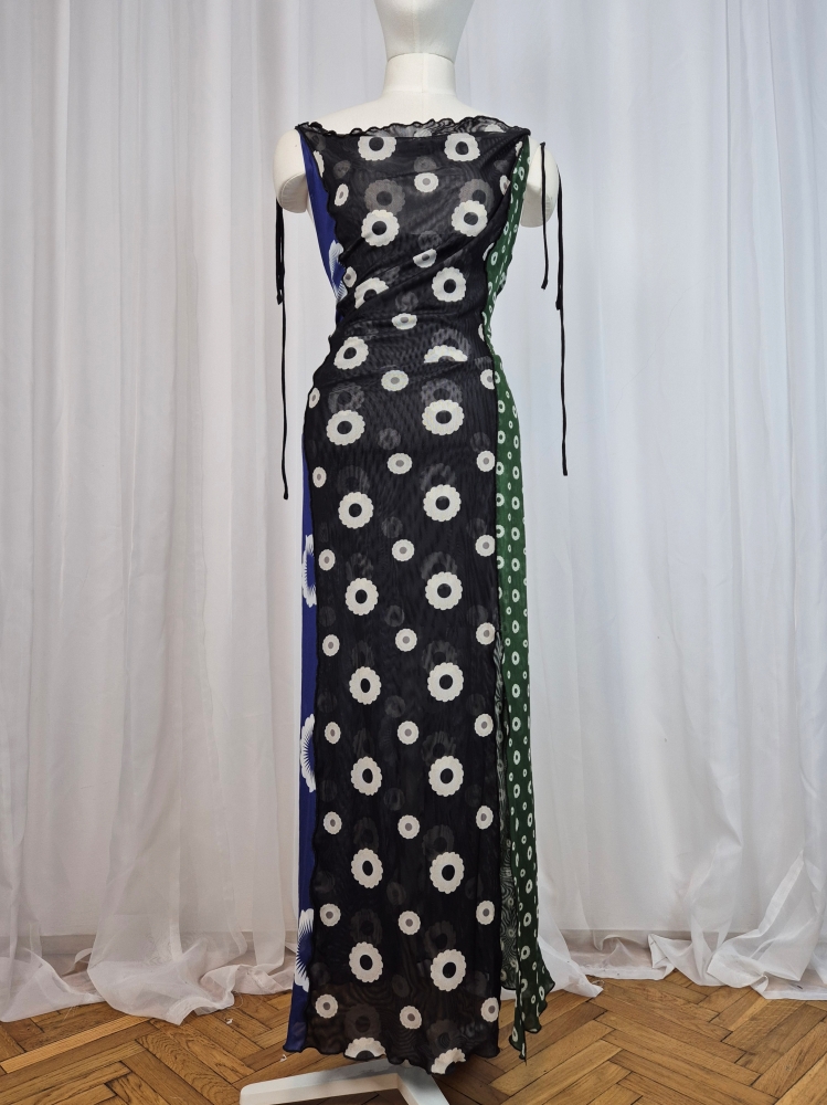 Sukienka mesh Desigual XL